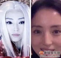 新神雕女星素颜pk小龙女其实也没那麽丑