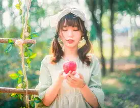 ps调出森林可爱女孩柔美光效效果