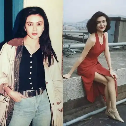 老牌女神时尚经林青霞的宽衬衫王祖贤的堆堆袜,朱茵美得不像话