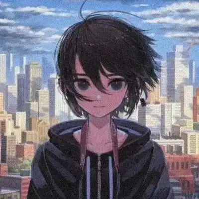 森系小清新动漫手绘女生头像