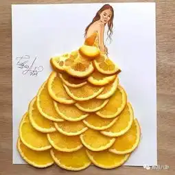 这位帅哥用食物做的裙子,女人看了都流口水