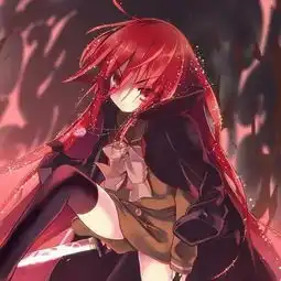 头像控可爱的红发少女,灼眼的夏娜