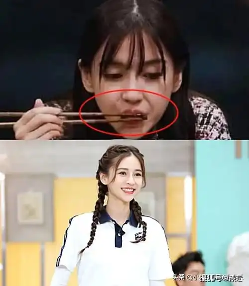 女星涂口红如何吃东西戚薇霸气,杨迪搞笑,看到杨颖我服了