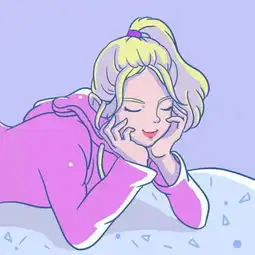 可爱女生动漫卡通闺蜜头像一人一张动漫闺头