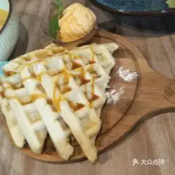 咸鱼花园餐厅的原味华夫饼好不好吃用户评价口味怎么样苏州美食原味华夫饼实拍图片大众点评