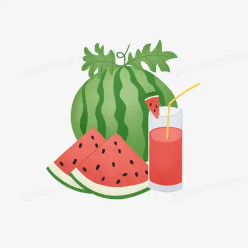 手绘立夏夏天水果西瓜免抠png图片素材免费下载psd格式20002000像素熊猫办公