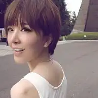 简笔画短发头像女手绘微信头像图片大全