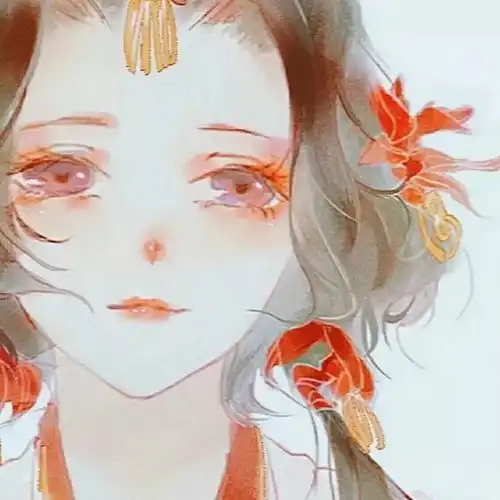 古风女生头像青山几重,回眸一眼就心动
