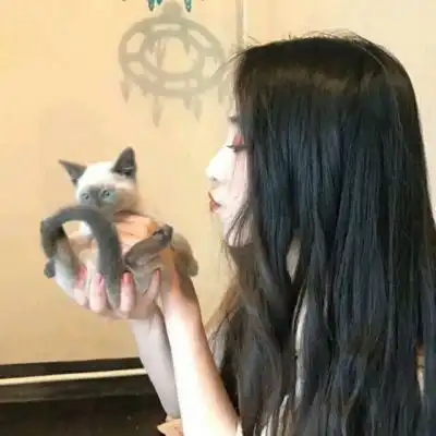 一对两张的真人可爱闺头