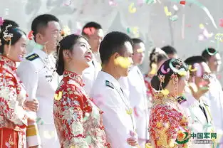 当秀禾红遇上海军白,军婚的样子如此美丽