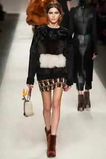 芬迪fendi2015秋冬系列米兰女装秀