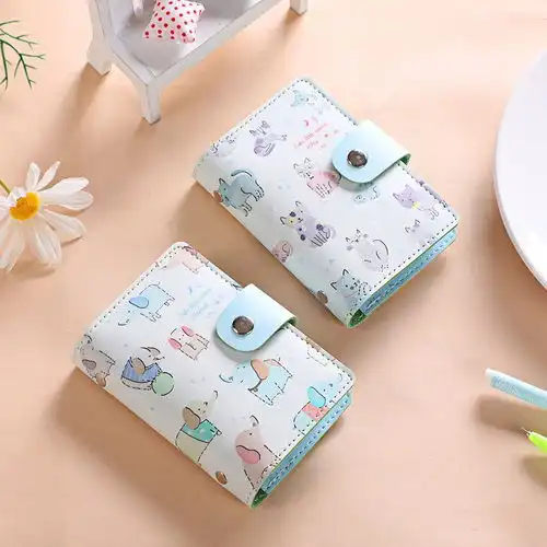 抖音同款少女心卡包可爱女学生多卡位银行卡卡包公交卡套名片夹
