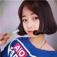 女铅笔画短发微信头像图片大全