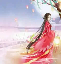 有没有特别妩媚的古风红衣女子图