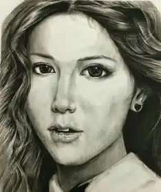 手绘黑白素描女生男生老人,别具风格的绘画艺术