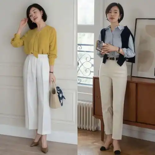 建议中年女人秋季穿衬衫,先学会这3组搭配方法,好看又高级