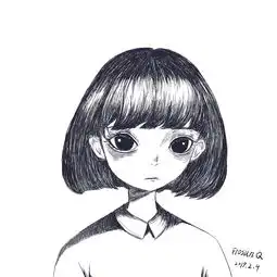 丧丧的女孩子