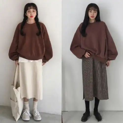 真正会穿的女人,不会拒绝秋冬穿裙子,要保暖要精致也要有女人味