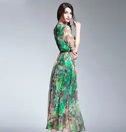 长腿美女适合长裙高挑妹子一条长裙万种风情