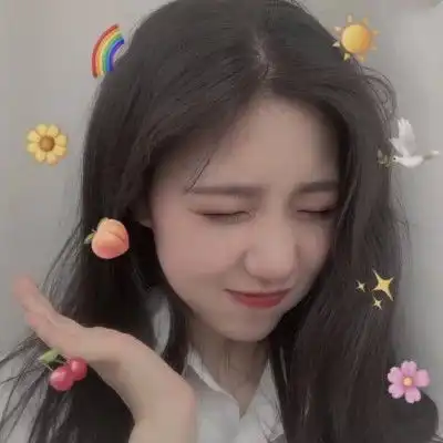 超级可爱的甜美女孩