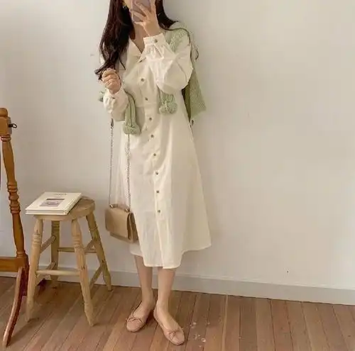 气质型淑女风春季穿搭,穿出清新温柔感,凸显清甜小女人魅力