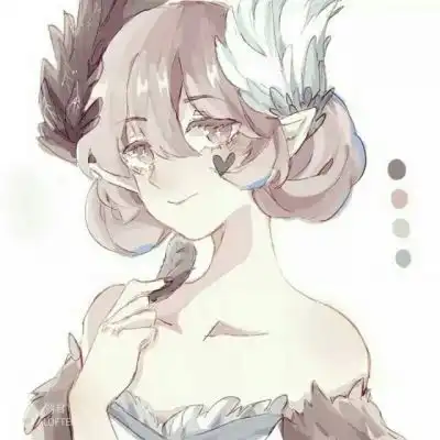 王者荣耀女英雄卡通动漫头像,王者游戏闺蜜姐妹头像