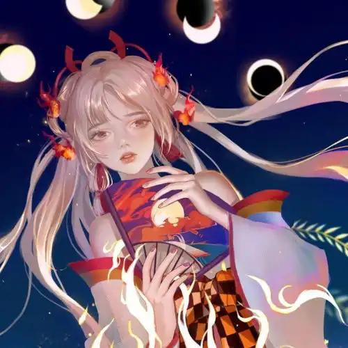 古风插画一组古风美女头像,大眼萌妹,仙女姐姐,萝莉御姐,满足一年所需