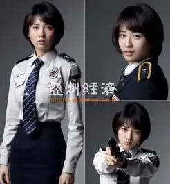 朴河宣新剧制服照公开美女巡警气质不凡