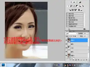 手绘美女附制作过程介绍