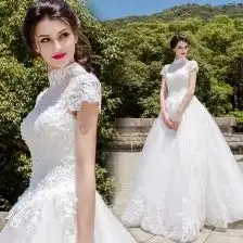 韩式婚纱实景设计