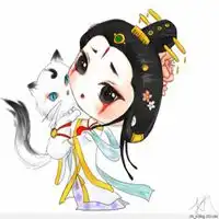 卡通皇帝妃子可爱头像微信头像图片大全