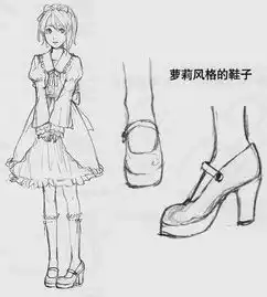 漫画教程角色鞋子,怎么画鞋子