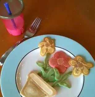 超级爸爸jim为女儿制作的漂亮pancake赏