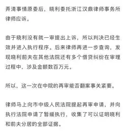 患癌女子突然背上前夫百万巨债,离婚后买的房也被查封法院判决亮了