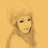 漂亮的女青年素描头像微信头像图片大全