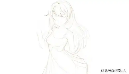 轻备学院动漫女生自然的头发怎么画教你女孩子的头发画法
