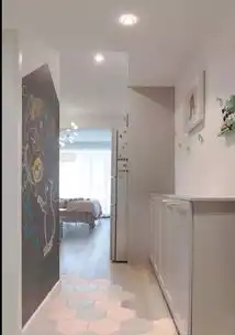 用马卡龙色打造的45㎡北欧风单身公寓,少女心爆棚
