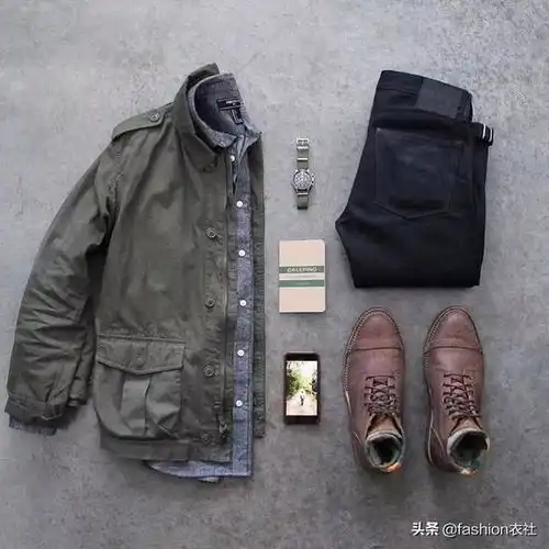 绿色外套,永不过时的,帅搭造型