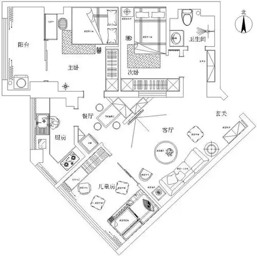 8万元装修的简约风格,整整128平米,朋友圈传疯了