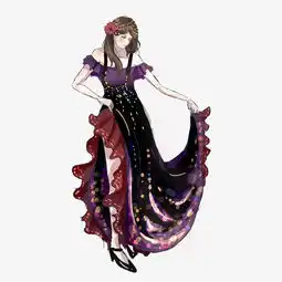 女孩美丽油画美人美丽女孩漂亮贵妇人图片素材其他格式下载动漫人物大全