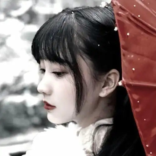 这是一组特别有感觉的古风真人女生头像呀