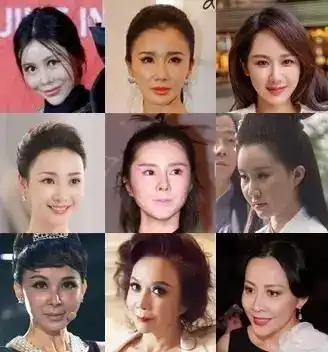 32岁舒畅素颜自拍撞脸蔡明,娱乐圈还有哪些女星难逃蔡明定律