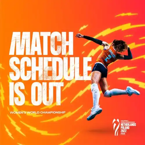 中国女排2022女排世锦赛小组赛赛程出炉