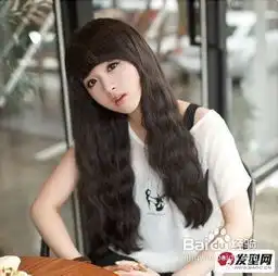 韩式唯美长卷发发型百搭各种脸型