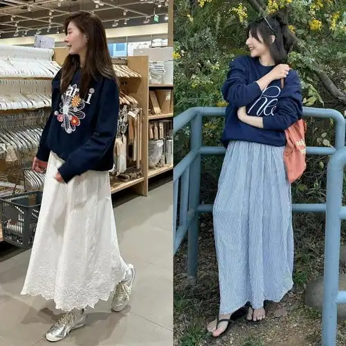 今年春天流行卫衣穿搭,减龄不装嫩,40女生穿出洋气高级感