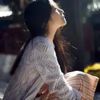 长发意境女生头像女生背影长发头像