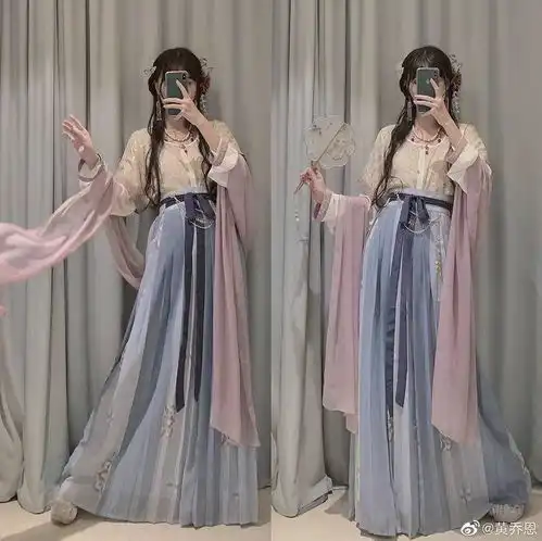 各位小姐姐有没有好看的坦领汉服推荐呀