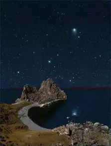 美丽的贝加尔湖,是金秋的蓝眸