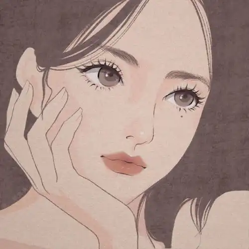 插画头像女小清新,30文艺气质插画女生头像