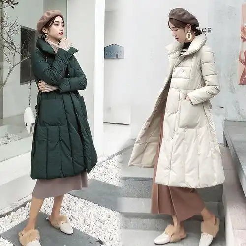 难怪小姨都不穿大衣满大街的70后都穿羽绒服,保暖时髦贼美嫩